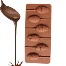 Пасхальный кролик силиконовые яйца Шоколад Торт Мыло Формы для выпечки Форма для льда 10,08