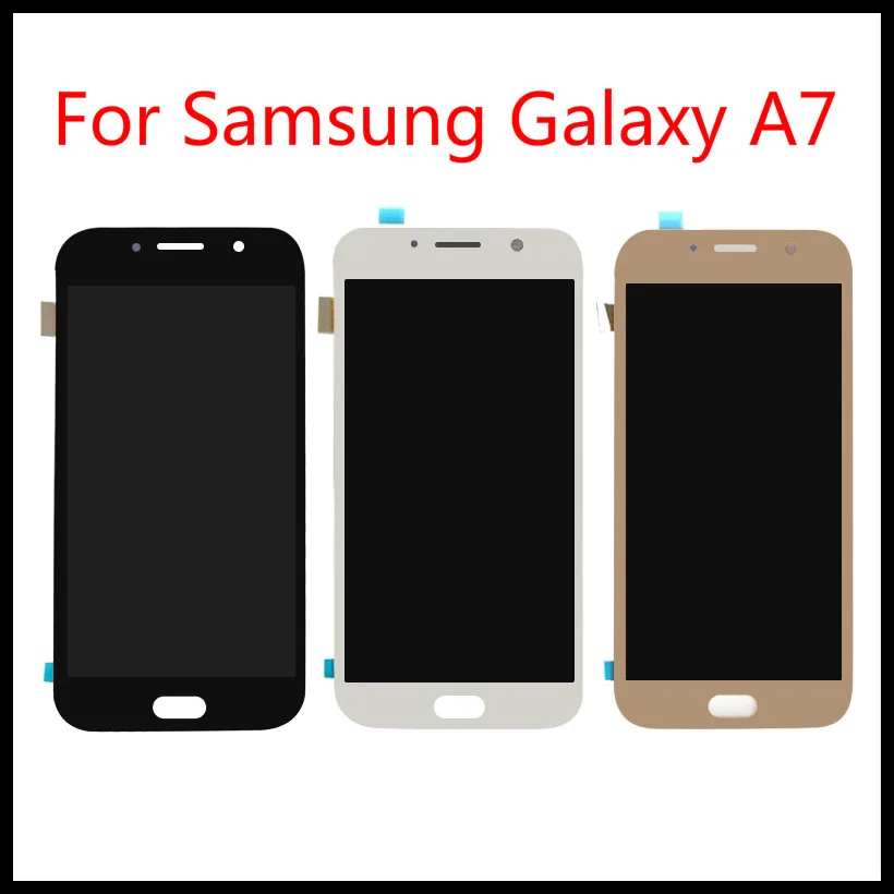 

For Samsung Galaxy A7 2017 A720 A720F A720M LCD Touch Screen Digitizer Assembly Replacement Free Tools 100% Tested