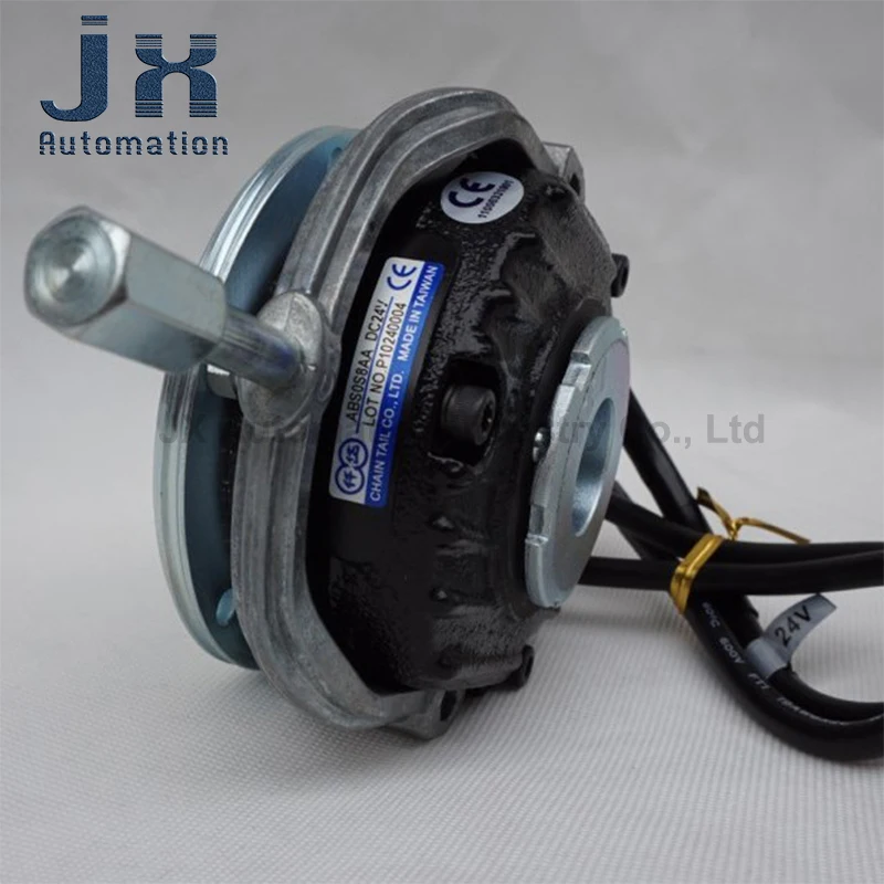 Taiwan CHAIN TAIL Power-off Brake DC90V/24V ABS0S4AA Shaft Diameter 11mm /ABS0S8AA Shaft Diameter 15mm Motor Power Loss Brake