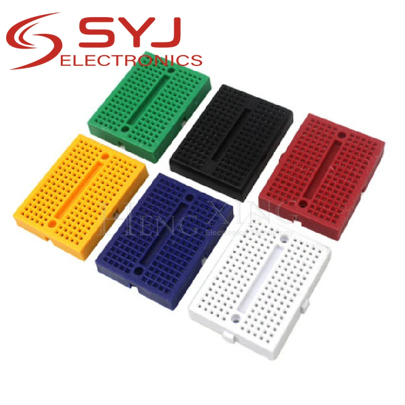 2 шт./лот SYB-170 миниатюрный беспаечный Прототип Breadboard 170 галстук точки