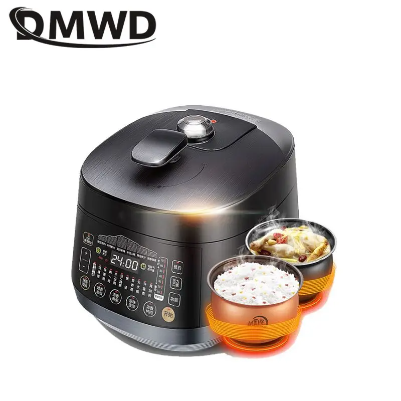 Dmwd 4.8l Electric Pressure Cooker Intelligent Rice Cooker Porridge