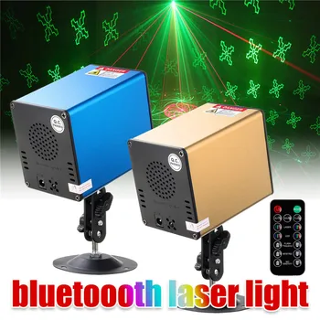 

LED Stage Light Laser Projector lamp Show Sound Activated DJ Laser Light Machine Manual/Remote control Auto Sound for Home Disco