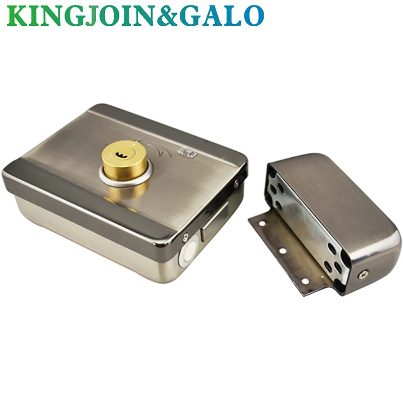 Электрический замок для здания бесшумный район электронный дверной бытовой