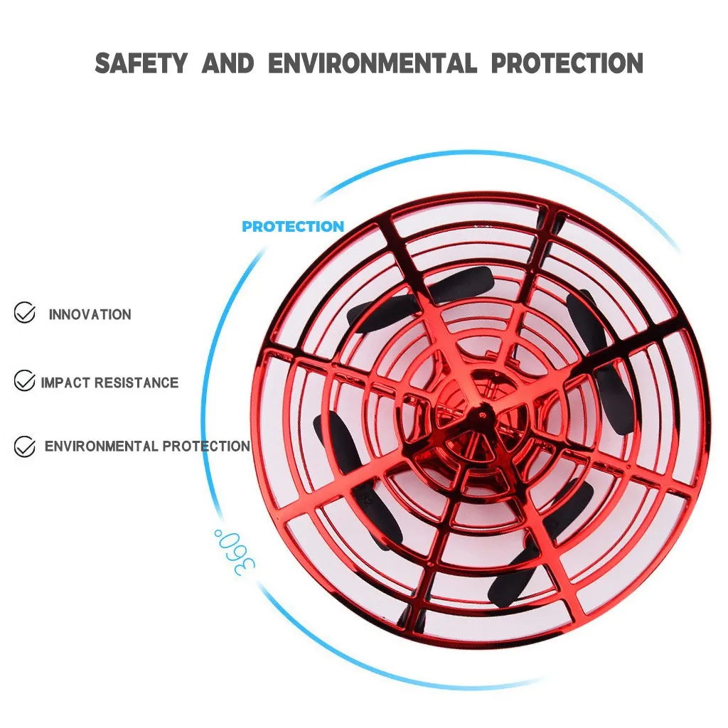 НЛО Дрон Мини датчик антиколлизии индукционный ручной контроль режим удержания высоты НЛО Дрон странные вещи игрушки для детей