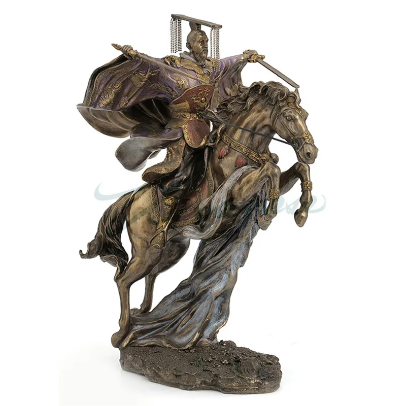 Скульптура в китайском стиле с романтикой тройных царств и героями искусства