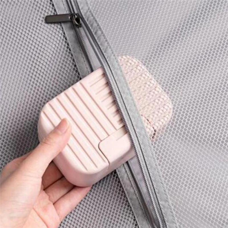 Caja de jabón de estilo nórdico con tapa, caja de jabón portátil para viajes sellada, caja de almacenamiento de jabón para baño o casa