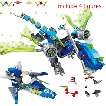 

New 2020 Ninjagoed Jay’s Cyber Dragon Building Blocks Kit Bricks Classic Movie Ninja Model Kids Action Toys For Children Gift