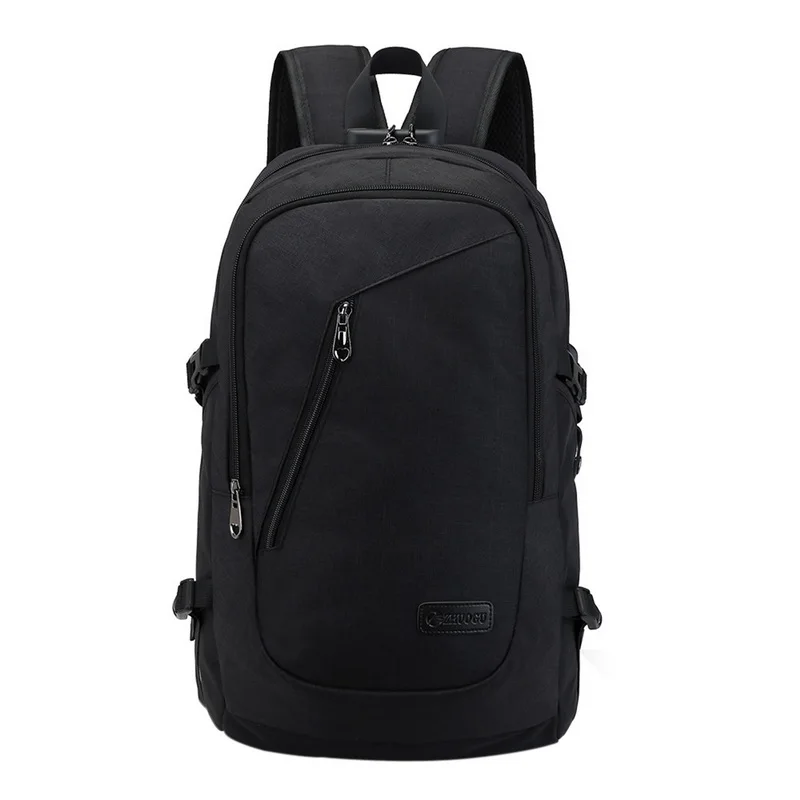 Litthing, мужской рюкзак, школьный, студенческий, Loptop Backbags для IPAD, подарок, USB, рюкзак для путешествий, Daypacks, Mochila, Hombre, Back Pack, мужской - Цвет: black A