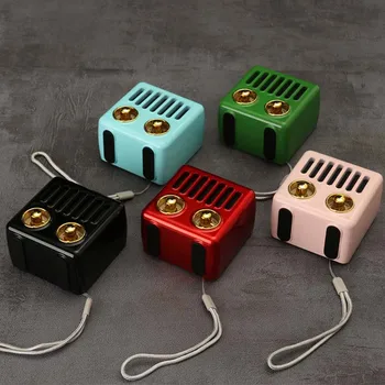 

JINSERTA Mini Bluetooth Speaker Potable Wireless Loudspeaker Sound System Hi-Fi Stereo Music Outdoor Speaker Support FM TF Card
