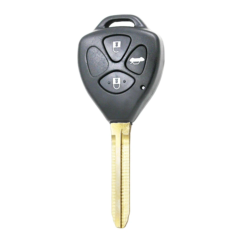 1 шт./3 шт., 3 кнопки дистанционного брелока 433 МГц с чипом 4D67 для Toyota Camry RAV4 2006-2010