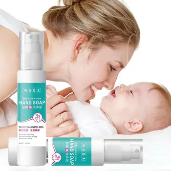 

100ml Disposable Hand Sanitizer Anti-bacteria Moisturizing Household Hand Cleaners Soap W9F0