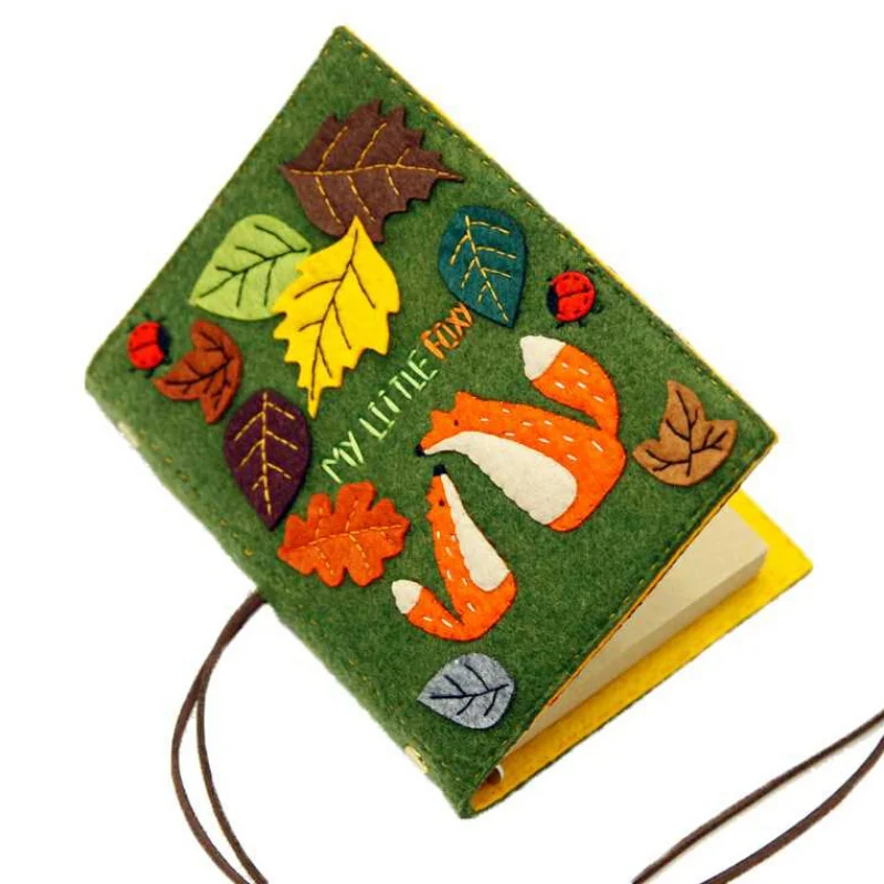 

Non-Woven Hand-Made Crafts Kit DIY Plants Animals Felt Decoration Key Bag Coin Purse Album Material Craft Tools Kit