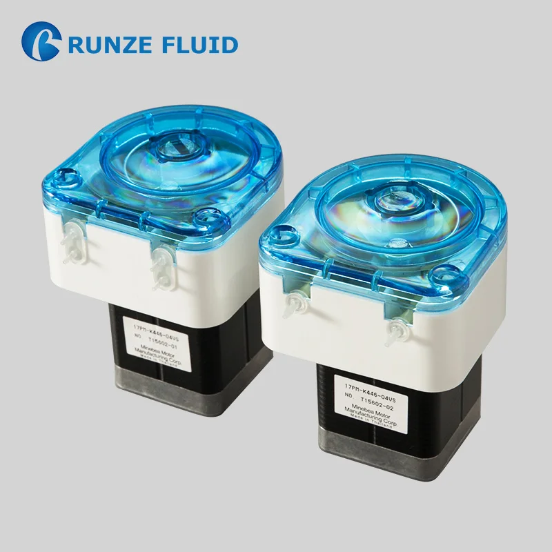 

Double channel e-liquid dosing Peristaltic pump DC24V input PWM control support