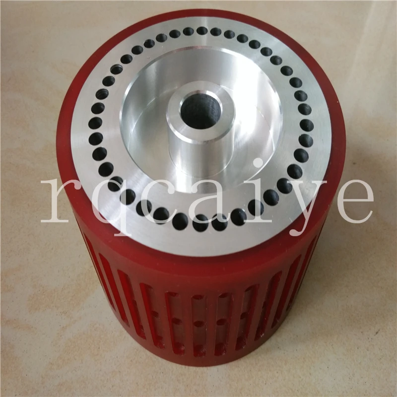 

High Quality FH.10066561/02 PU-Suction Wheel For Stahl Folding Machine Parts 124 *18 *70mm
