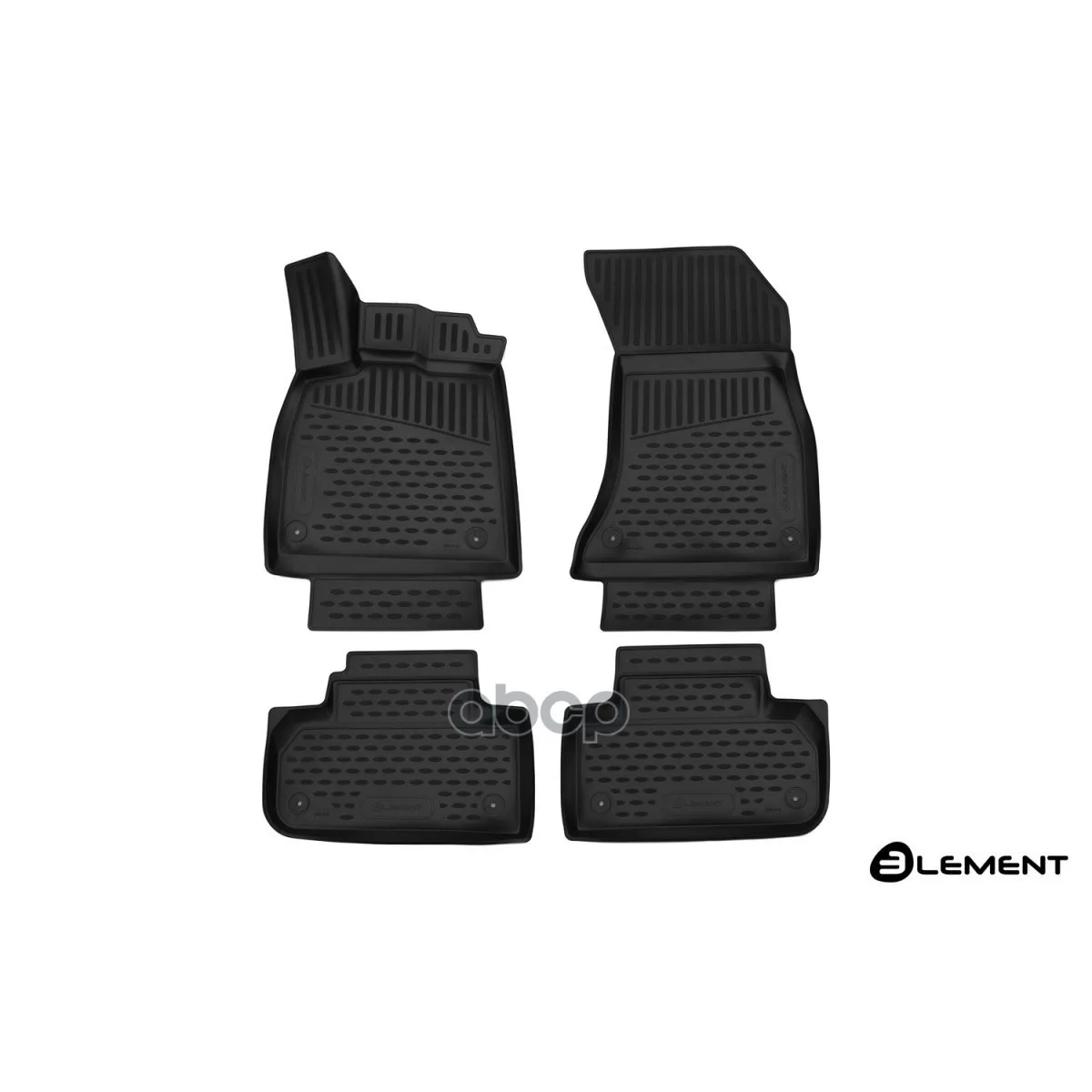 3D mats IN Salon Audi Q5,, Implement.(Europe), 4 PCs.(PU) ELEMENT. ELEMENT3D0425210k