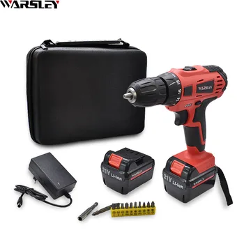 

Multifunction 21V Electric Drill Cordless Drill Battery Drill High-qualit Li-ion Battery Mini Electric Screwdriver Drilling Tool