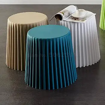 

Small Plastic Stool, Round Stool, Scandinavian Creative Low Stool, Net Red Shoes Stool, Creative Bucket Stool, Lazy