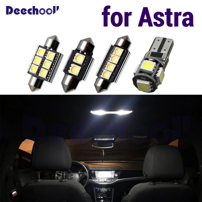 2x Opel Astra J de 4 LED lado Repetidor indicador de señal de vuelta luz bombillas
