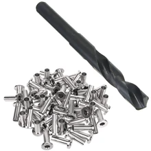 ELEG-80Pack защитные рукава из нержавеющей стали для 1/8 дюймового троса, кабельные перила DIY балюстрада T316 морского класса