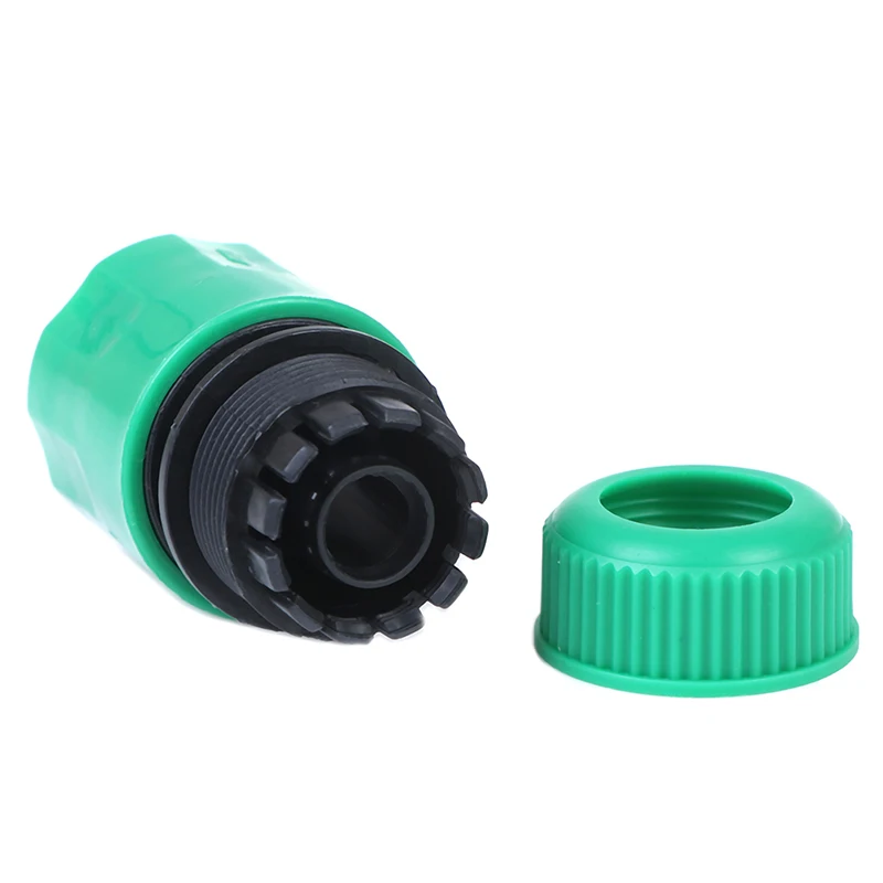 5Pcs 1/2 " Hose Joint Coupling Connector For Garden Irrigation Irrigation Balcony Flowers Garden Water Connector Green Color hot