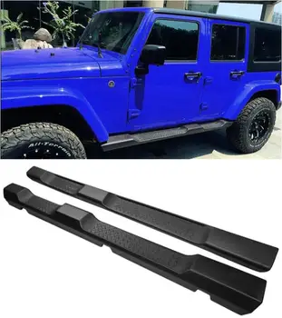 

High Quality Aluminum alloy Running Board Side Step Nerf Bar Pedal For Jeep Wrangler JK 2008-2017 2DOOR/4DOOR Year