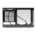 K55 All Aluminum A4 Chassis Small Desktop Computer Case Поддерживает i7 11700 RTX3080 SFX PSU HTPC Mini Itx PC