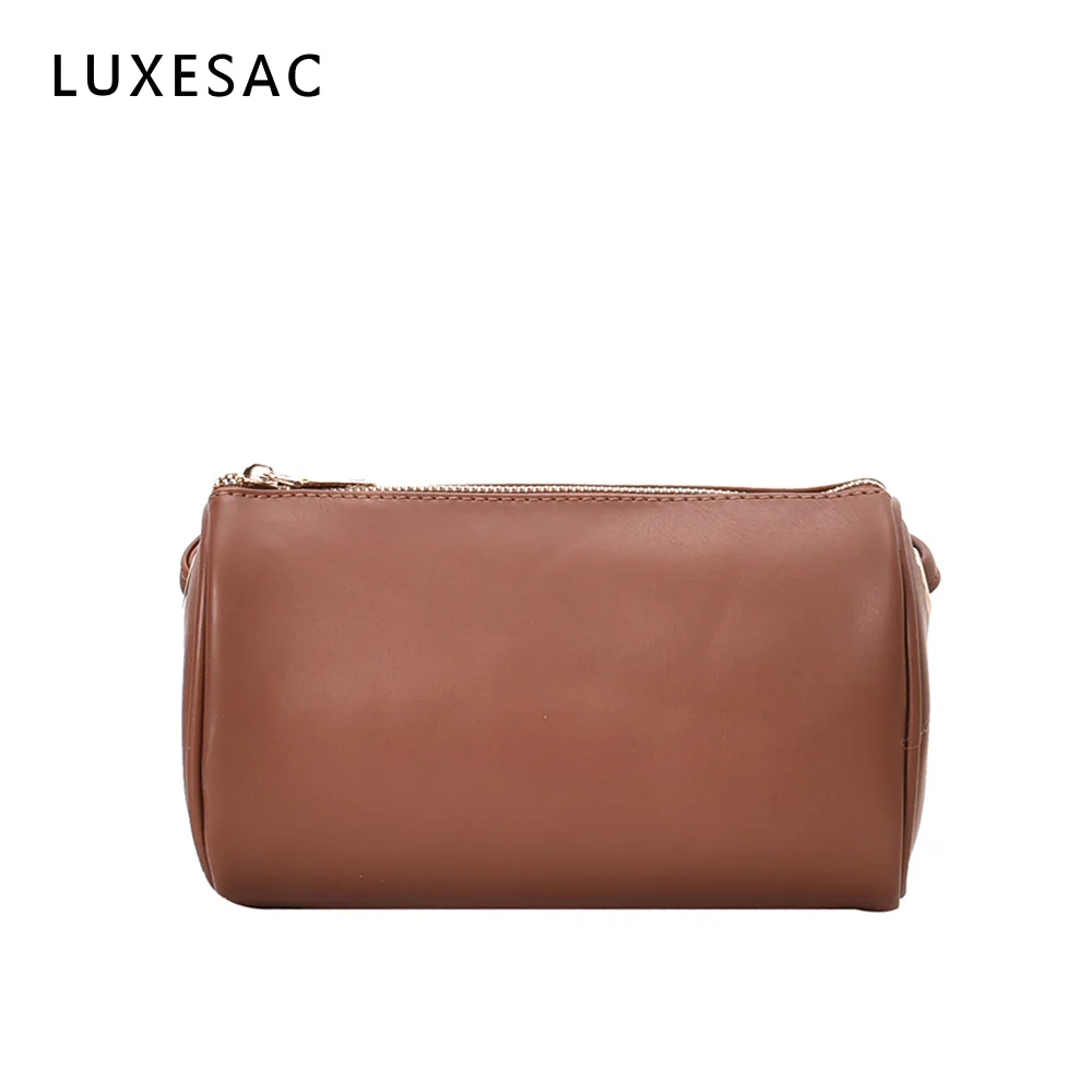 

Fashion Soft Pu Leather Pillow Crossbody Bags for Women Bolsos Para Mujer Small Vintage Solid Color Women's Shoulder Bag Bolsa