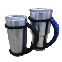 Paracord ручка ручной работы для 20 унций Yeti Ritc стакан Rambler подстаканник спортивный велосипед велосипедные аксессуары Высокое качество Прямая поставка 826
