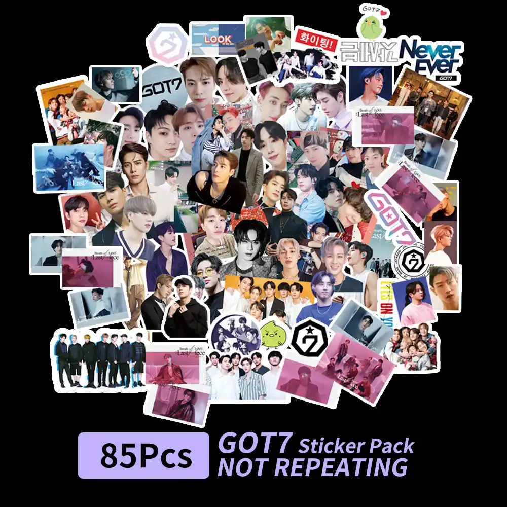 85ピース セットkpopファッションgot7文字ステッカー漫画got7かわいいk ポップステッカー 文房具ステッカー Aliexpress