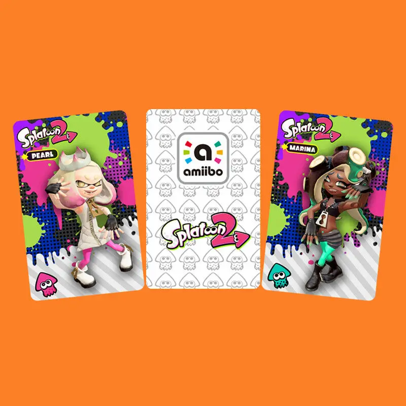 NFC игровые карты для Nintendo Switch совместимый Splatoon 2 набора из 16 шт|Карты контроля