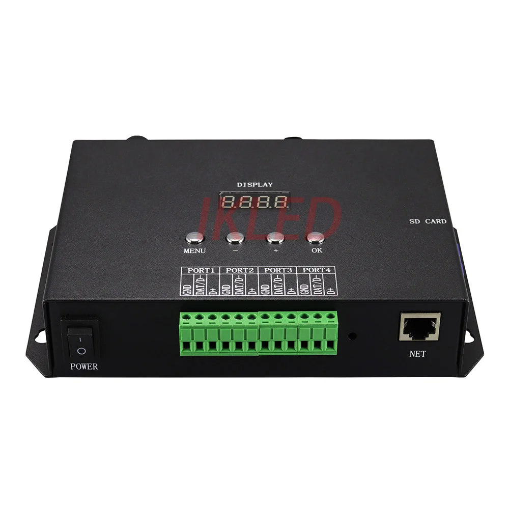 Led 4 Ports Controller,16 Universes 2720 Pixels,dmx To Spi,ws2811/2812/2813,ucs1903
