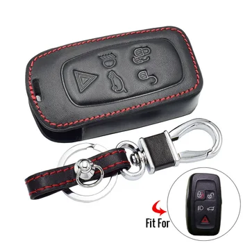 

car key cover For Land Rover LR4 LR2 Discovery Sport Evoque Remote Key Case Cover 5 Buttons Car key protector Car accessories