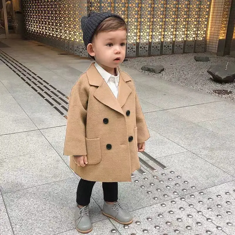 infant trench coat boy