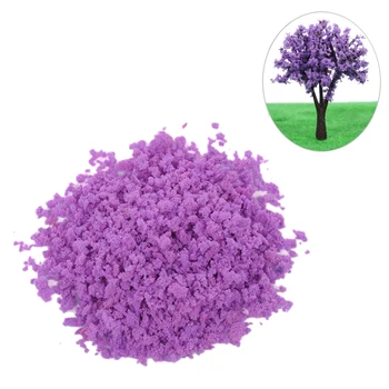 

16 Pcs 30G Sponge Tree Powder Granular Tree Powder DIY Sand Table Building Model Material Multicolor