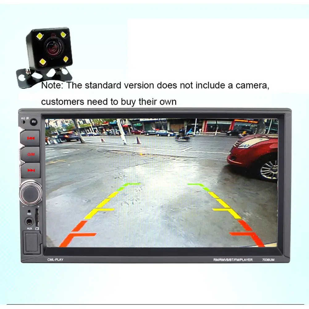  2din Car Multimedia MP5 Player Autoradio 7inch Touch Screen Video Stereo Auto radio fm transmitter 