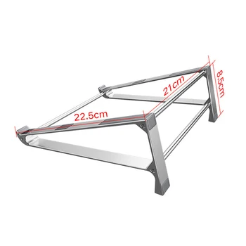 

Laptop Stand Bracket Mount Portable Holder Cooling Rack Aluminum Alloy for Home Office @M23