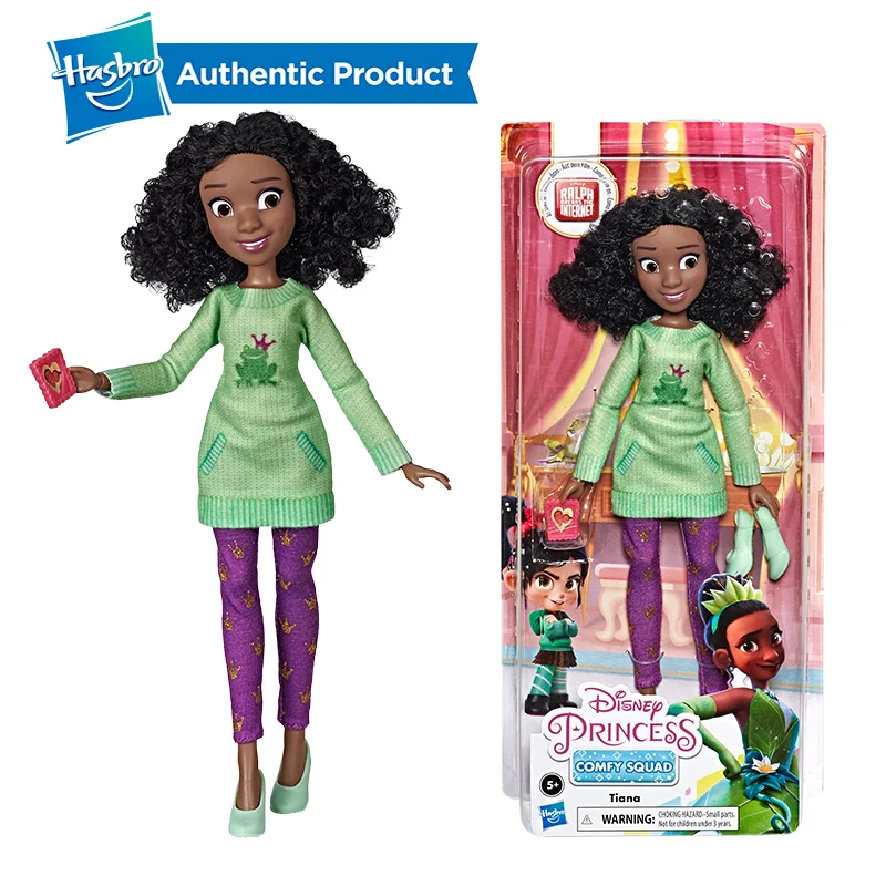Hasbro Дисней Принцесса Белль Рапунцель Тиана Comfy Squad Ральф день рождения Wreck-It Ральф разбивает интернет куклы - Цвет: Tiana