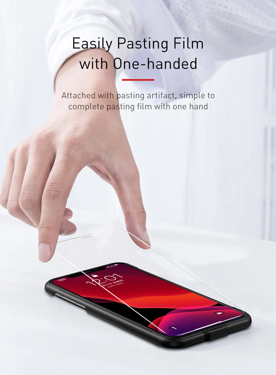 Baseus защита для экрана для iPhone 11 Pro MAX 0,15 мм ультратонкая защита из закаленного стекла для экрана для iPhone 11 5,8 6,51 6,5 дюйма