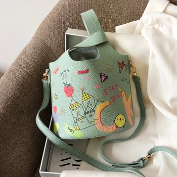 

Summer Bag 2020 New Shoulder Messenger Bag Female Fashion Crossbody Bags High Quality Bucket Bags Niche Designer Women Handbags