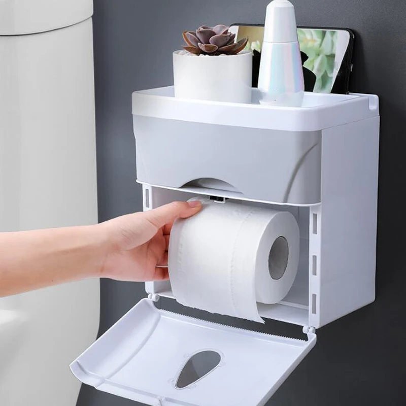 Настенный диспенсер для салфеток в ванной комнате многократного складывания