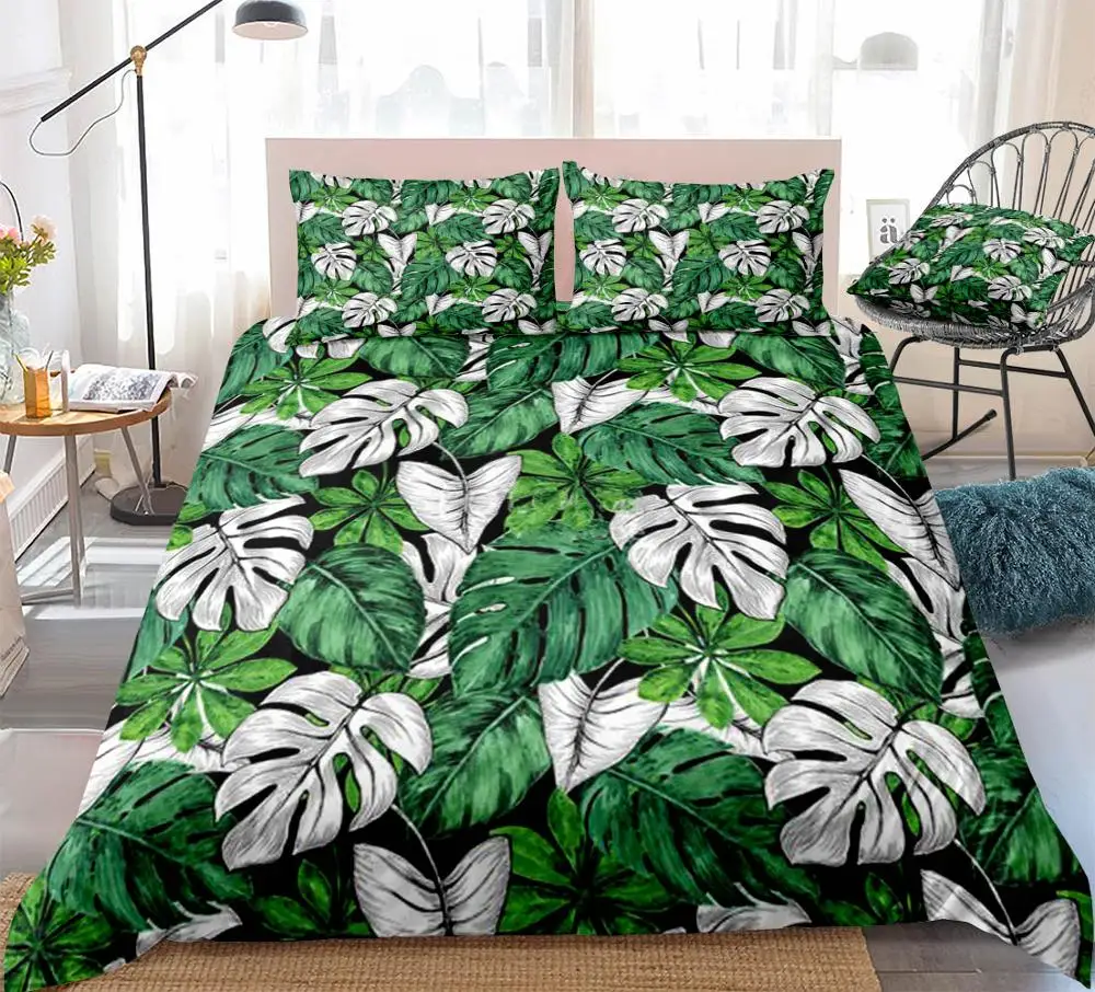 palm leaf bedding uk