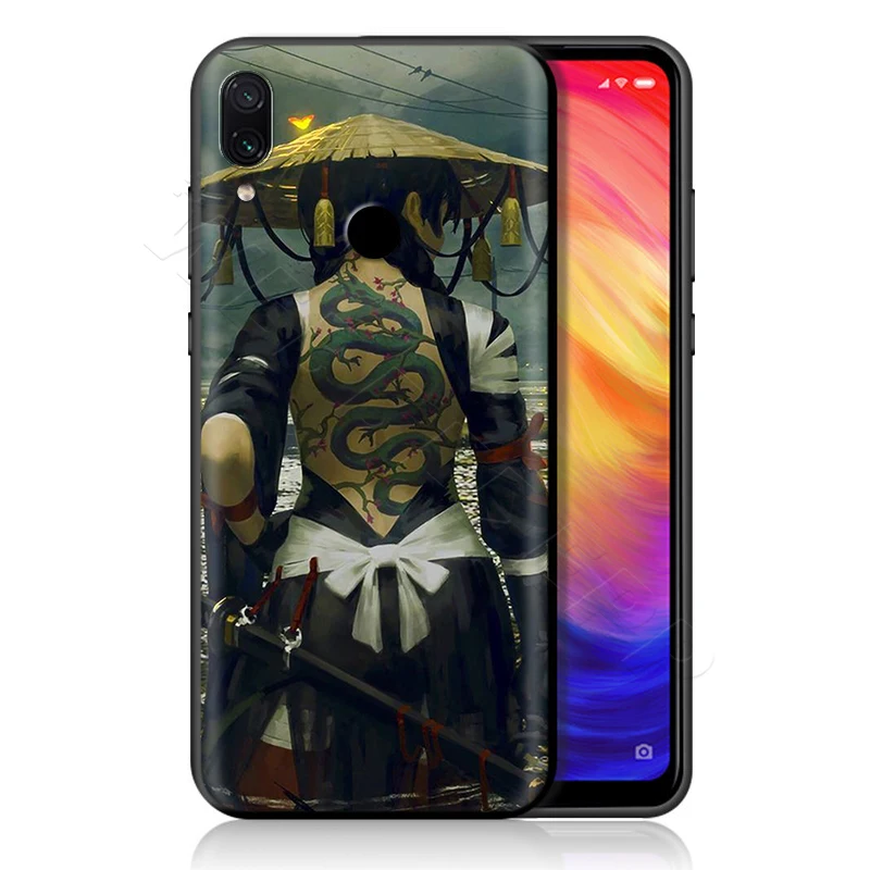 3 Чехол японского самурая ниндзя для Xiaomi Redmi 4A 4X5 5A 6 6A 7 7A S2 Note Go K20 Pro Plus Prime 8T - Цвет: 3