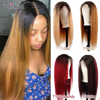 

Ombre Lace Wigs Glueless Frontal Wigs Color Frontal Wig Human Hairs Pre Plucked Lace Front Human Hair Wigs Brazilian Remy Hair
