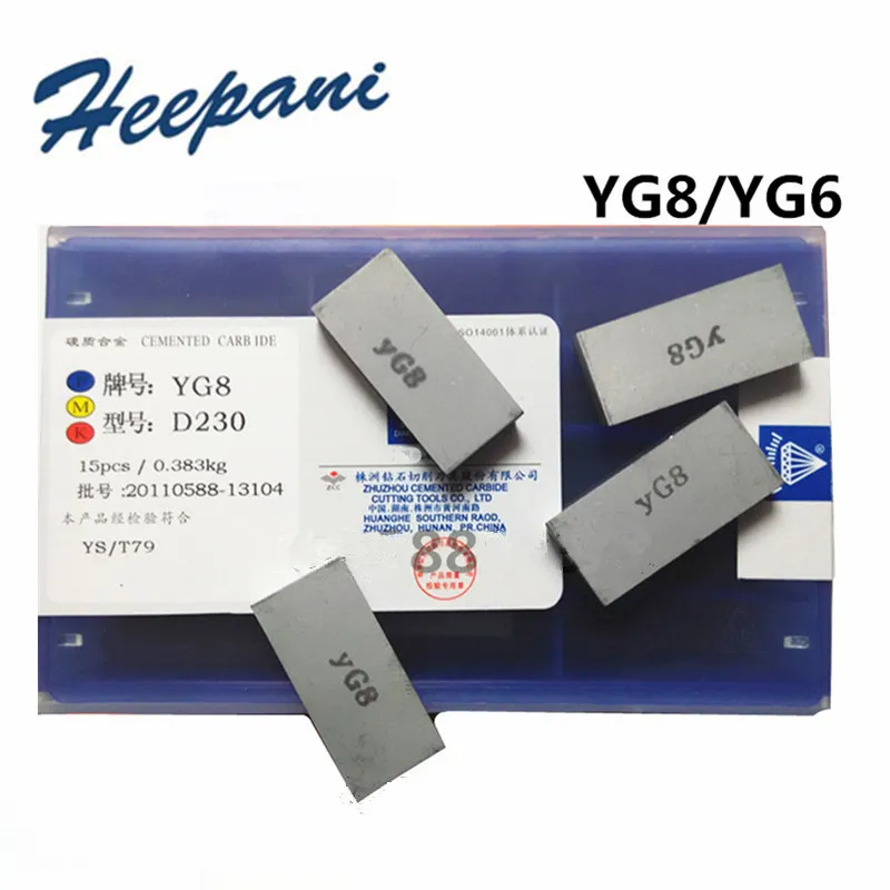 

1KG YG6 / YG8 D230 D232 D236 D238 D240 D246 D228A CNC Carbide Turning Welding Inserts Branzed Blades Cutting Tool Carbide Tips