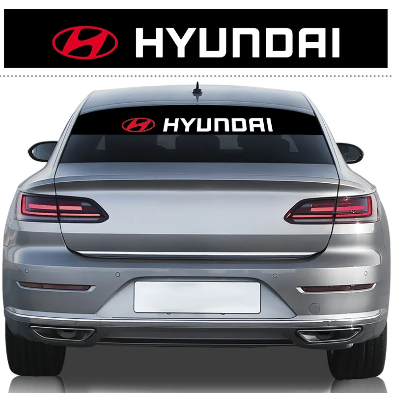 

Car Front Back Window Reflective Sticker Decal for Hyundais IX35 IX25 EV Elantra Verna Santafe Sonata Solaris Azera Creta Tucson