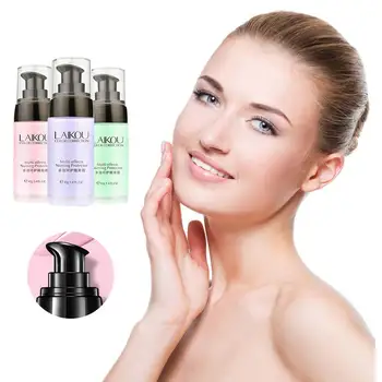 

LAIKOU 40g Face Primer Base Concealer Makeup Foundation Liquid Whitening Moisturizing Isolation cream lasting Cosmetics TSLM2