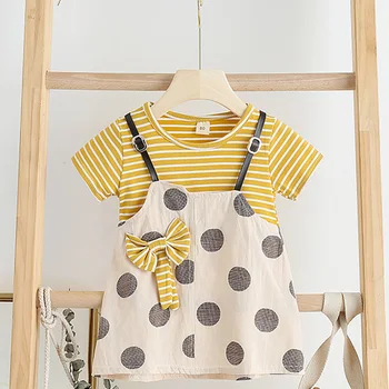 

Summer New 2020 Baby Dress Newborn Toddler Girls Dress Kids Baby Girl Printing Princess Dresses Sundress
