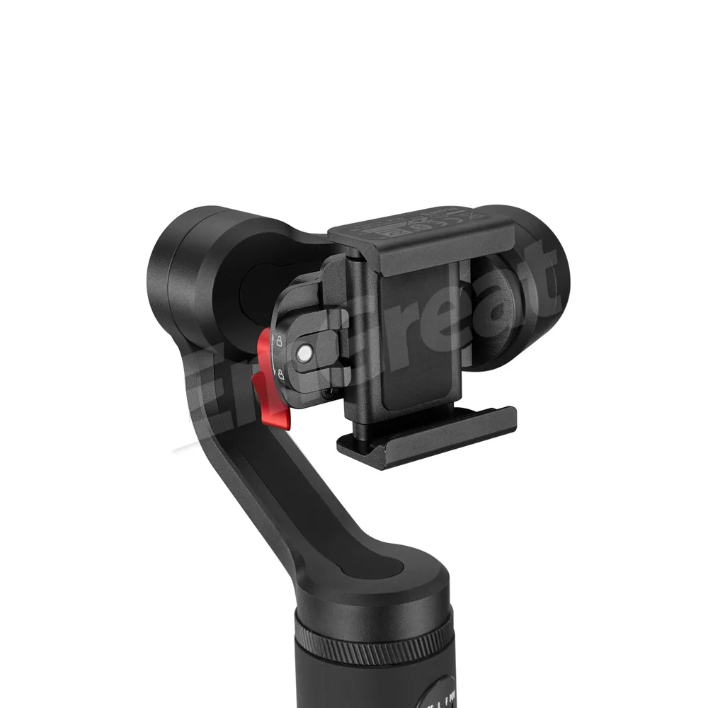 Zhiyun Smooth Q2 3-Axis смартфон портативный монопод с шарнирным замком небольшой карман Размеры 1 сек Quick Release Plate для iPhone 11 Pro Max XS XR X& S10 S9