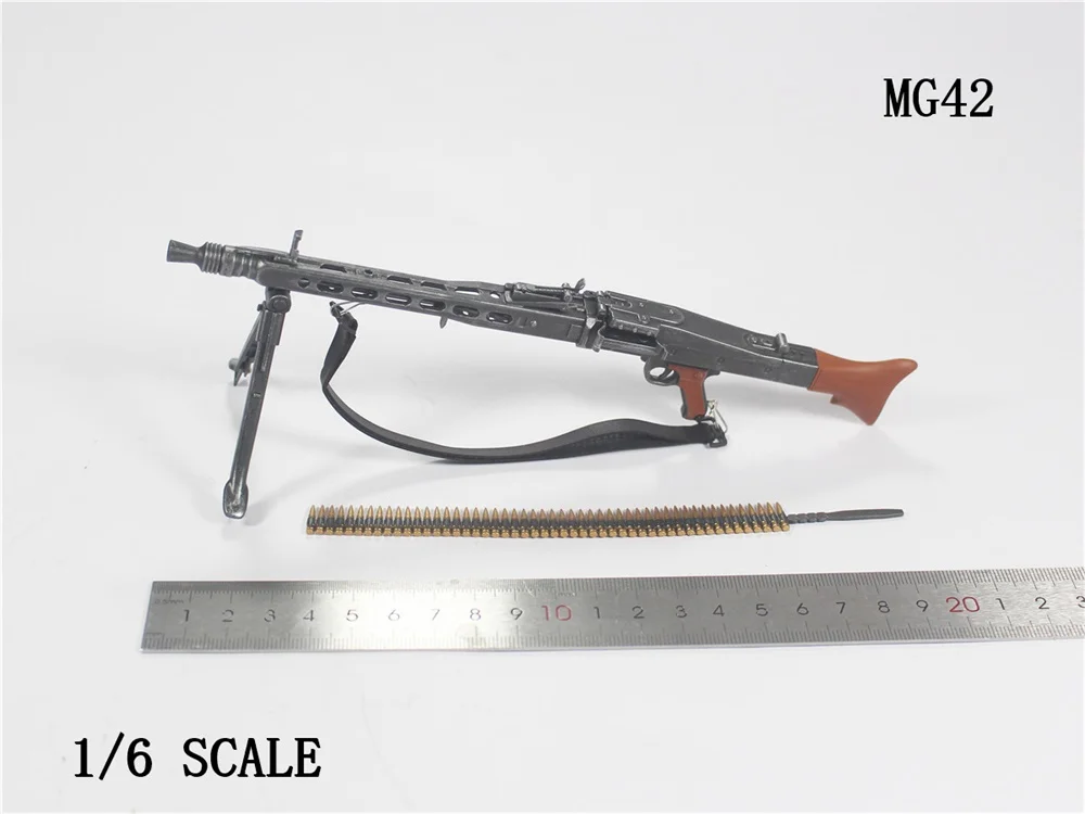 1/6 DID DML 50PC bullet chain F 7.62 caliber SS WWII MG42/34 metal machine MODEL 