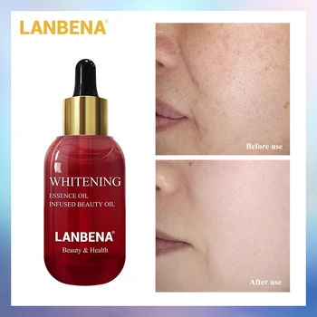 

LANBENA Whitening Essence Oil Fade Dark Spots Vitamin C Serum Nourishing Moisturizing Face Cream Anti-aging Beauty Skin Care